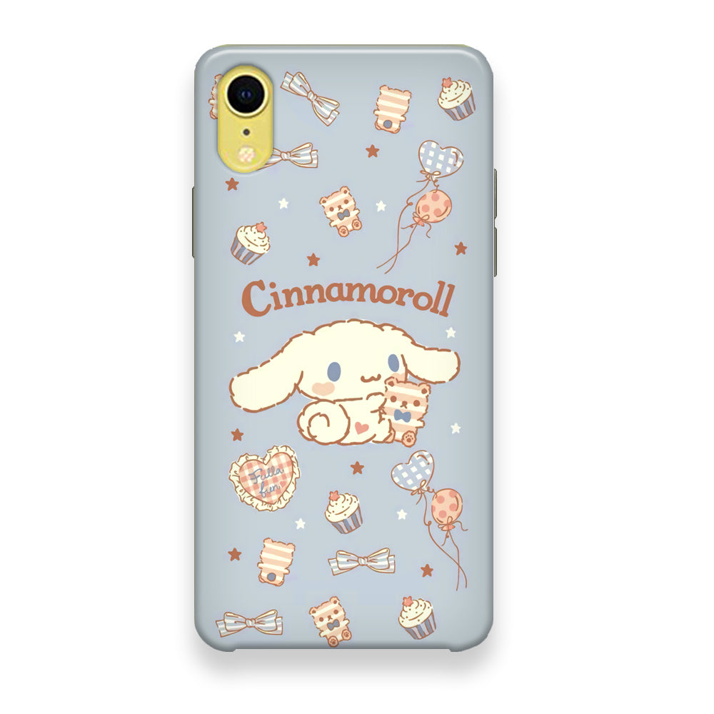 Cinnamoroll Blue Cake Wallpaper iPhone XR Case