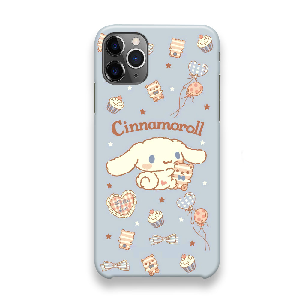 Cinnamoroll Blue Cake Wallpaper iPhone 12 Pro Max Case