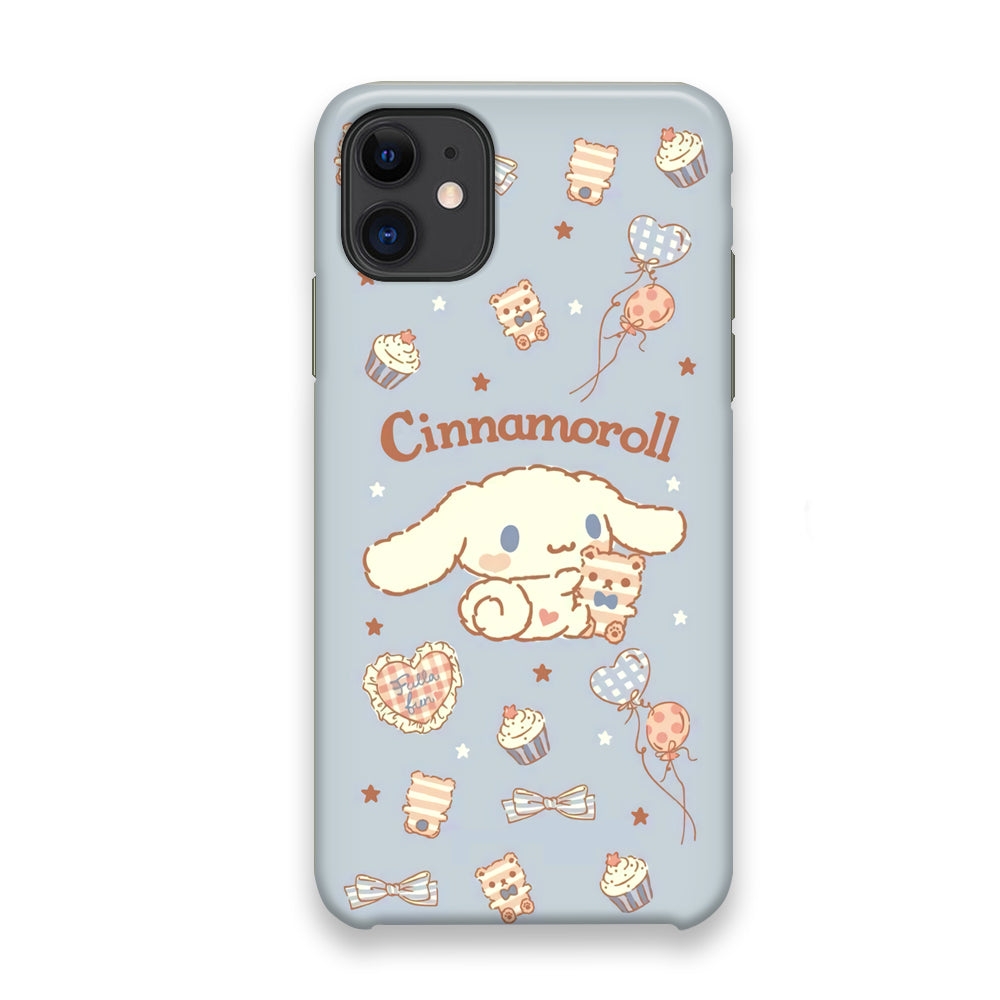 Cinnamoroll Blue Cake Wallpaper iPhone 11 Case