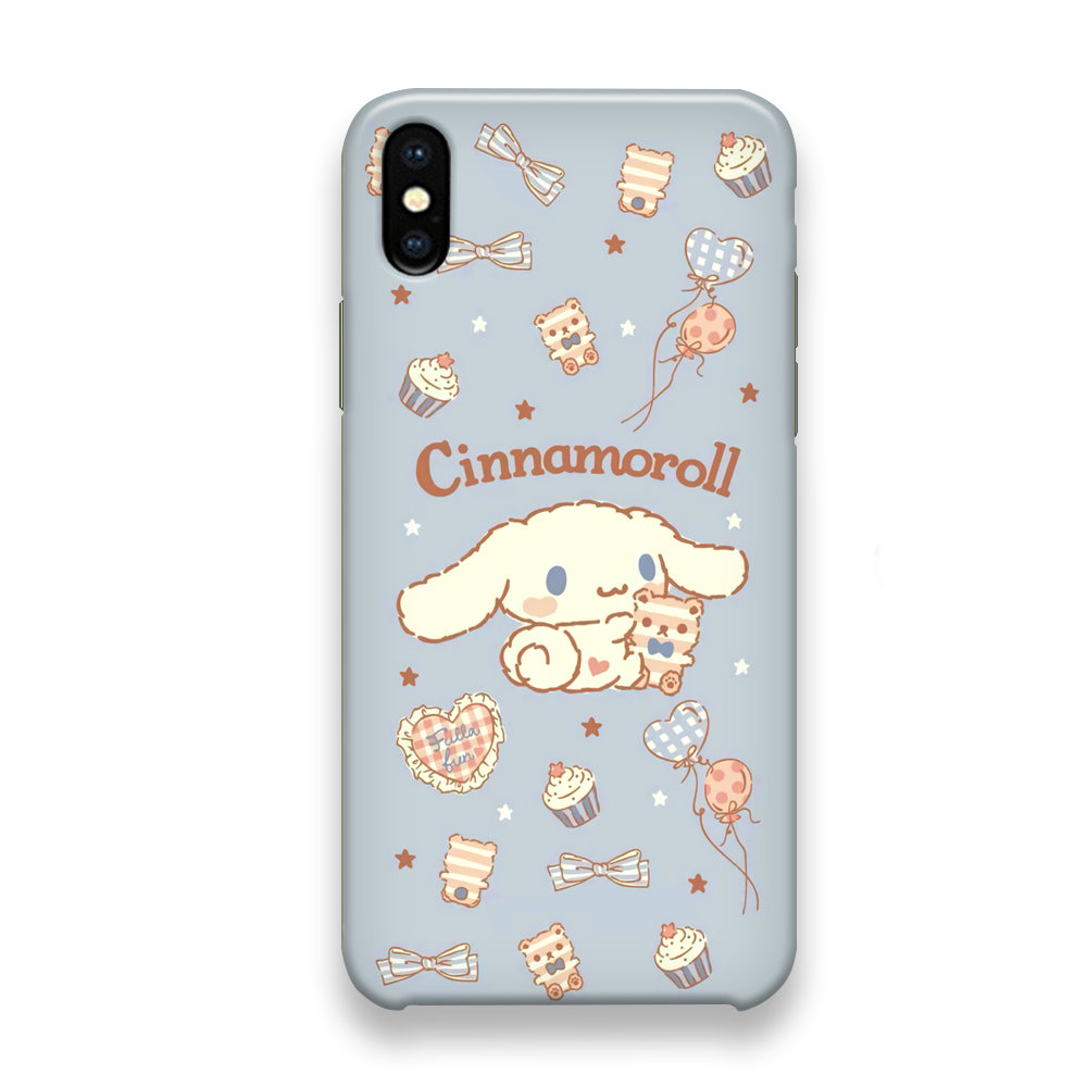 Cinnamoroll Blue Cake Wallpaper iPhone X Case