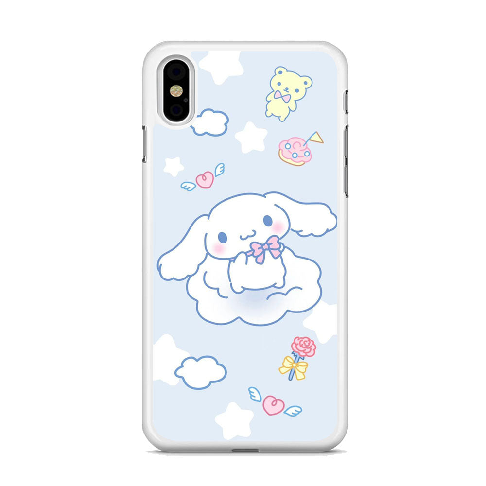 Cinnamoroll Cloud Blue Sky iPhone X Case