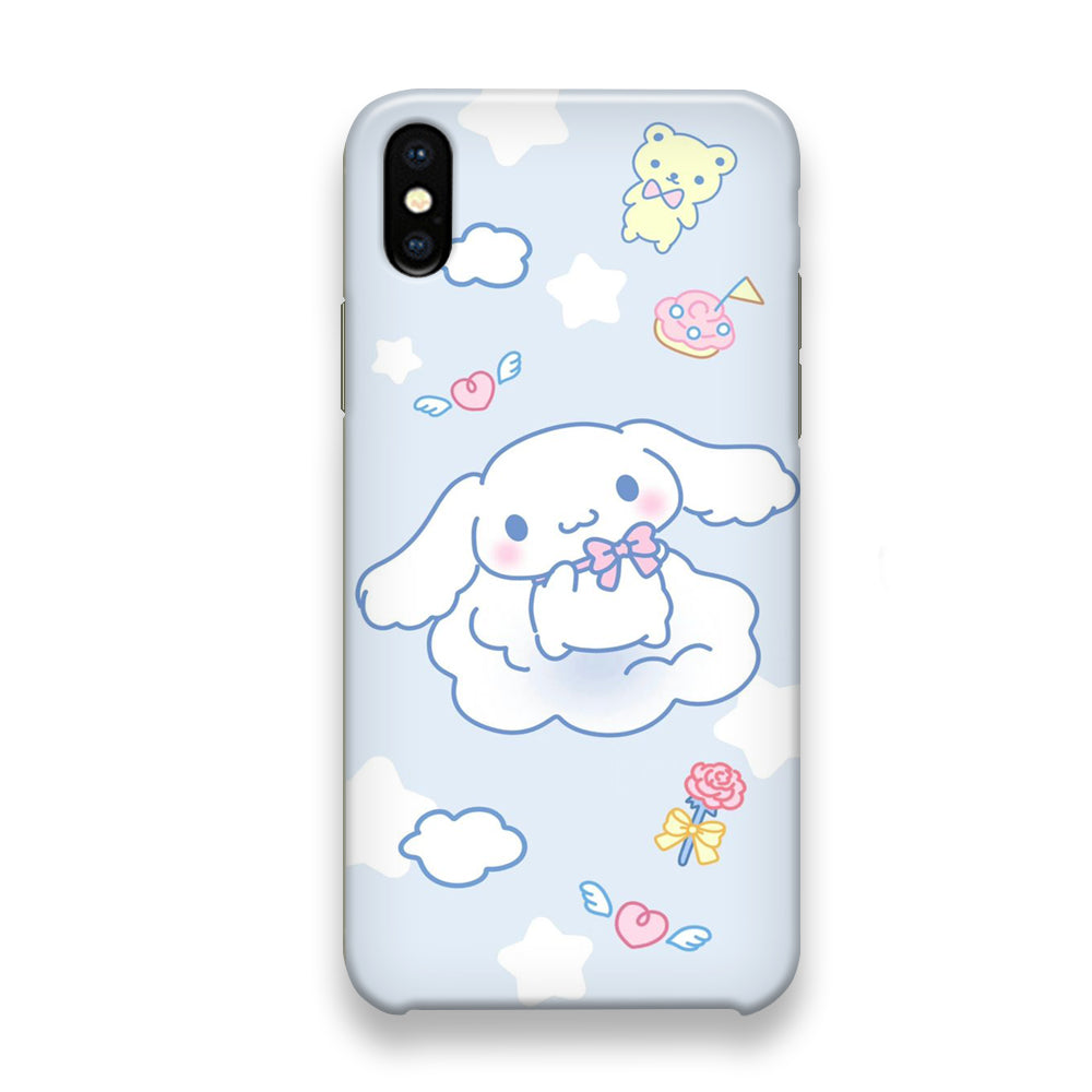 Cinnamoroll Cloud Blue Sky iPhone X Case