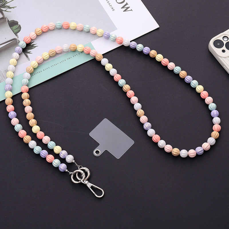 AcrylicPearl Phone Charm Lanyard