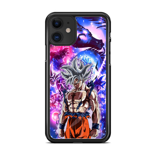 Dragon Ball Z Purple Saiyan Aura iPhone 11 Case