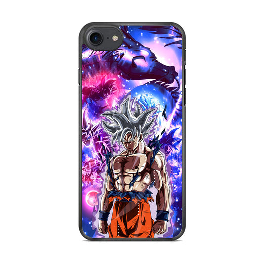 Dragon Ball Z Purple Saiyan Aura iPhone 8 Case