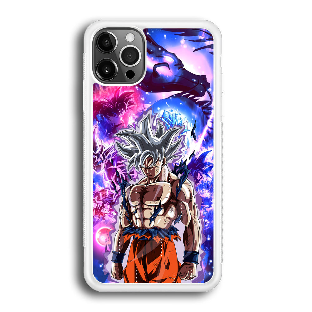 Dragon Ball Z Purple Saiyan Aura iPhone 12 Pro Max Case