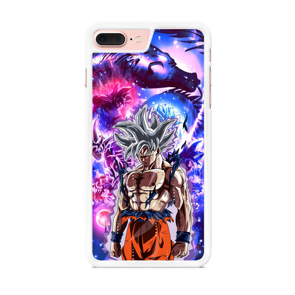 Dragon Ball Z Purple Saiyan Aura iPhone 8 Plus Case