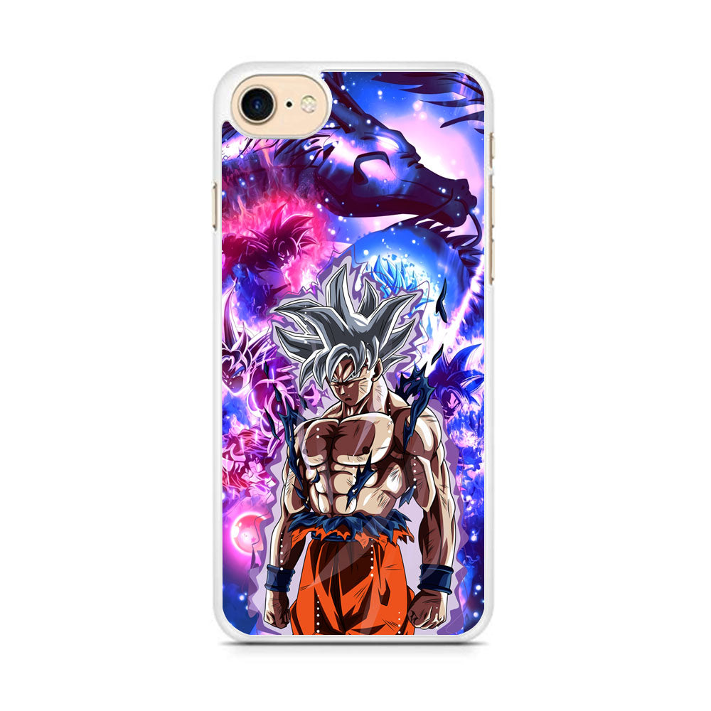 Dragon Ball Z Purple Saiyan Aura iPhone 7 Case