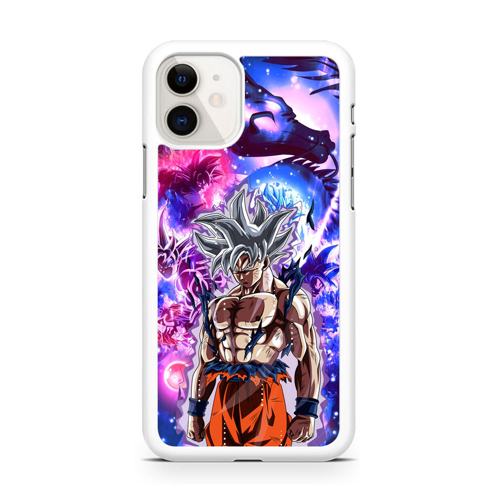 Dragon Ball Z Purple Saiyan Aura iPhone 11 Case