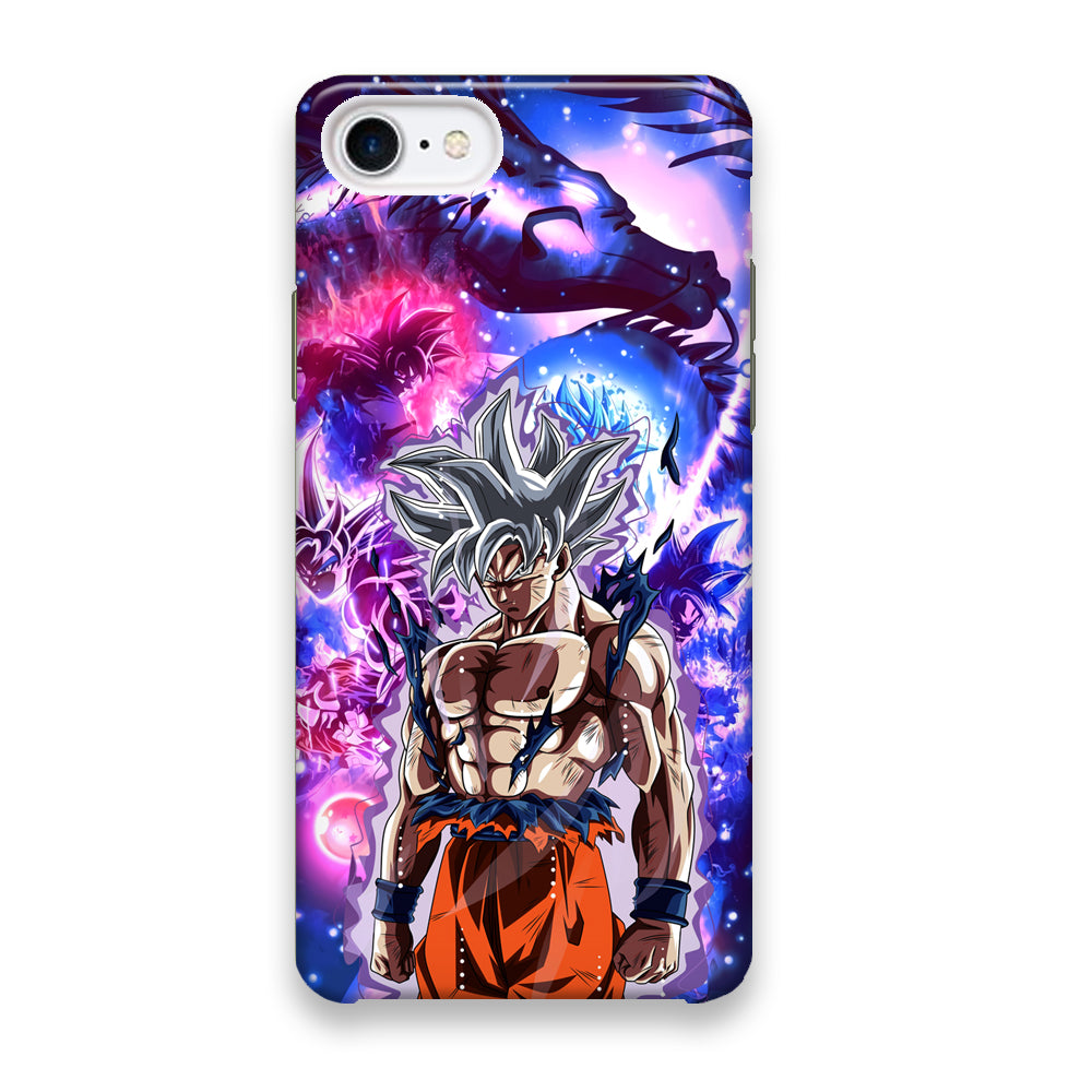 Dragon Ball Z Purple Saiyan Aura iPhone 7 Case