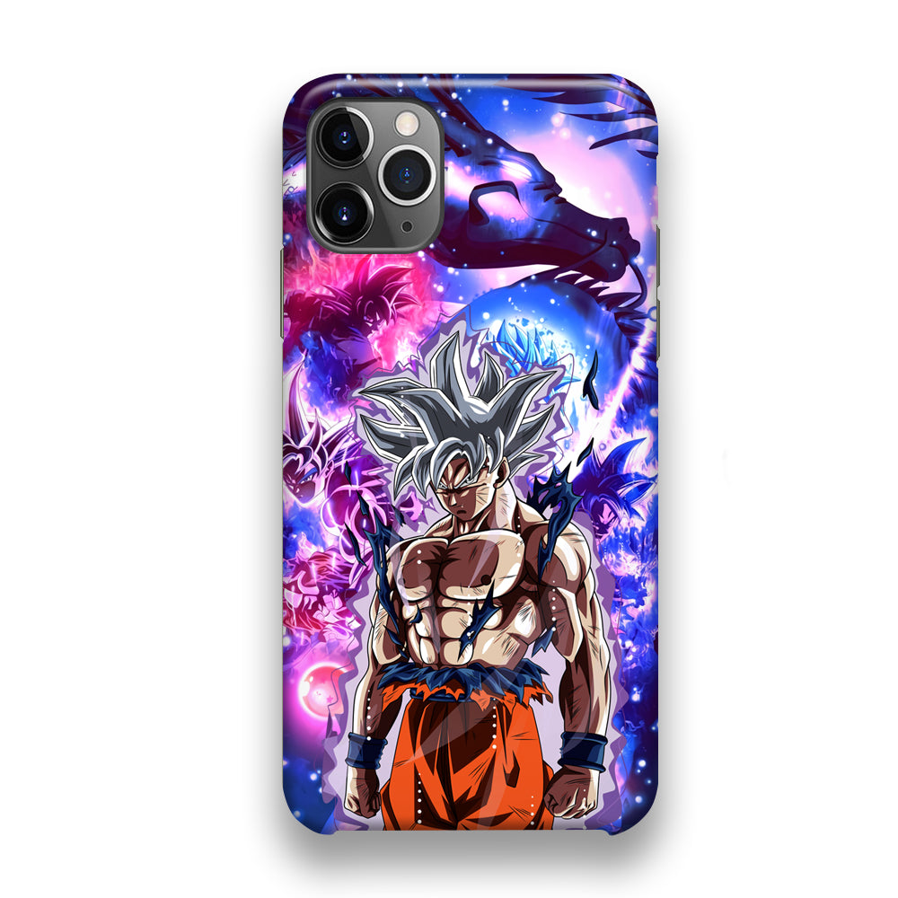 Dragon Ball Z Purple Saiyan Aura iPhone 11 Pro Case