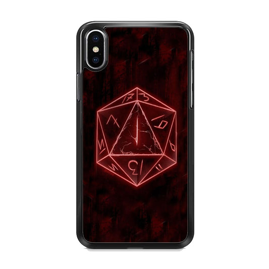 Dungeons & Dragon Dice iPhone X Case