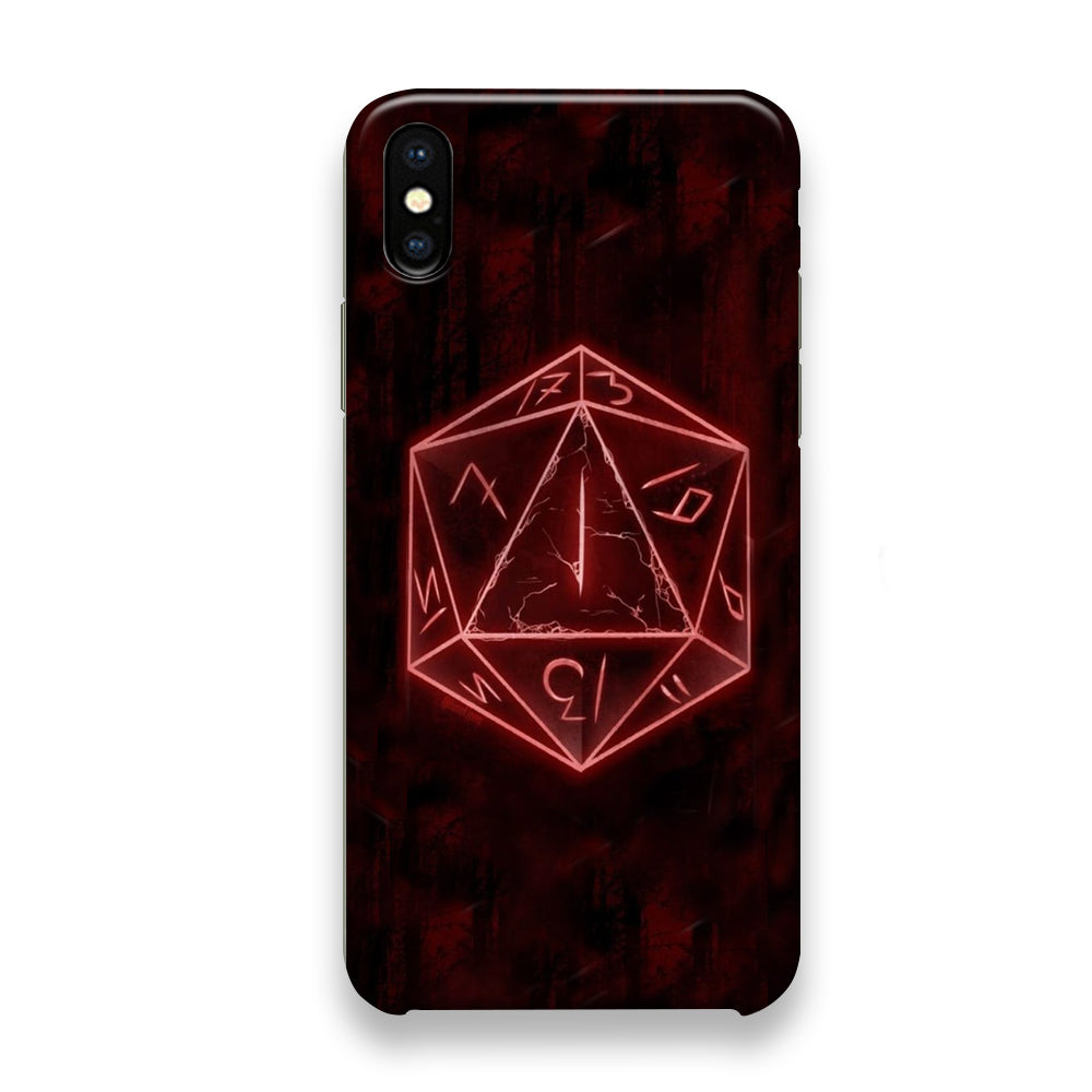 Dungeons & Dragon Dice iPhone X Case