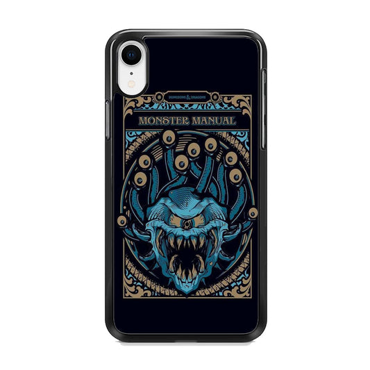 Dungeons & Dragon Monster Card iPhone XR Case