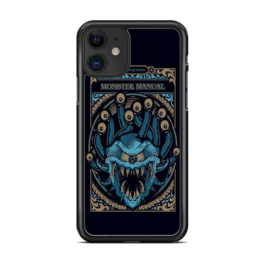 Dungeons & Dragon Monster Card iPhone 11 Case