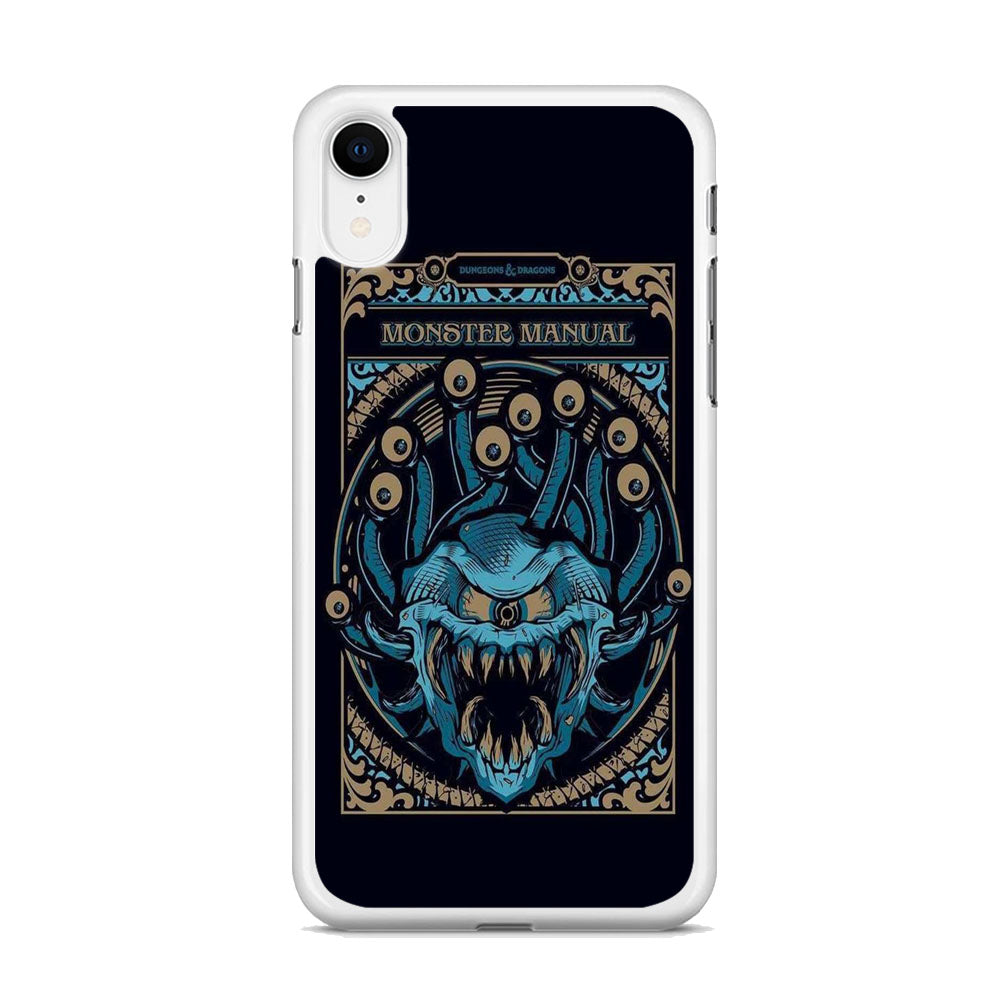 Dungeons & Dragon Monster Card iPhone XR Case