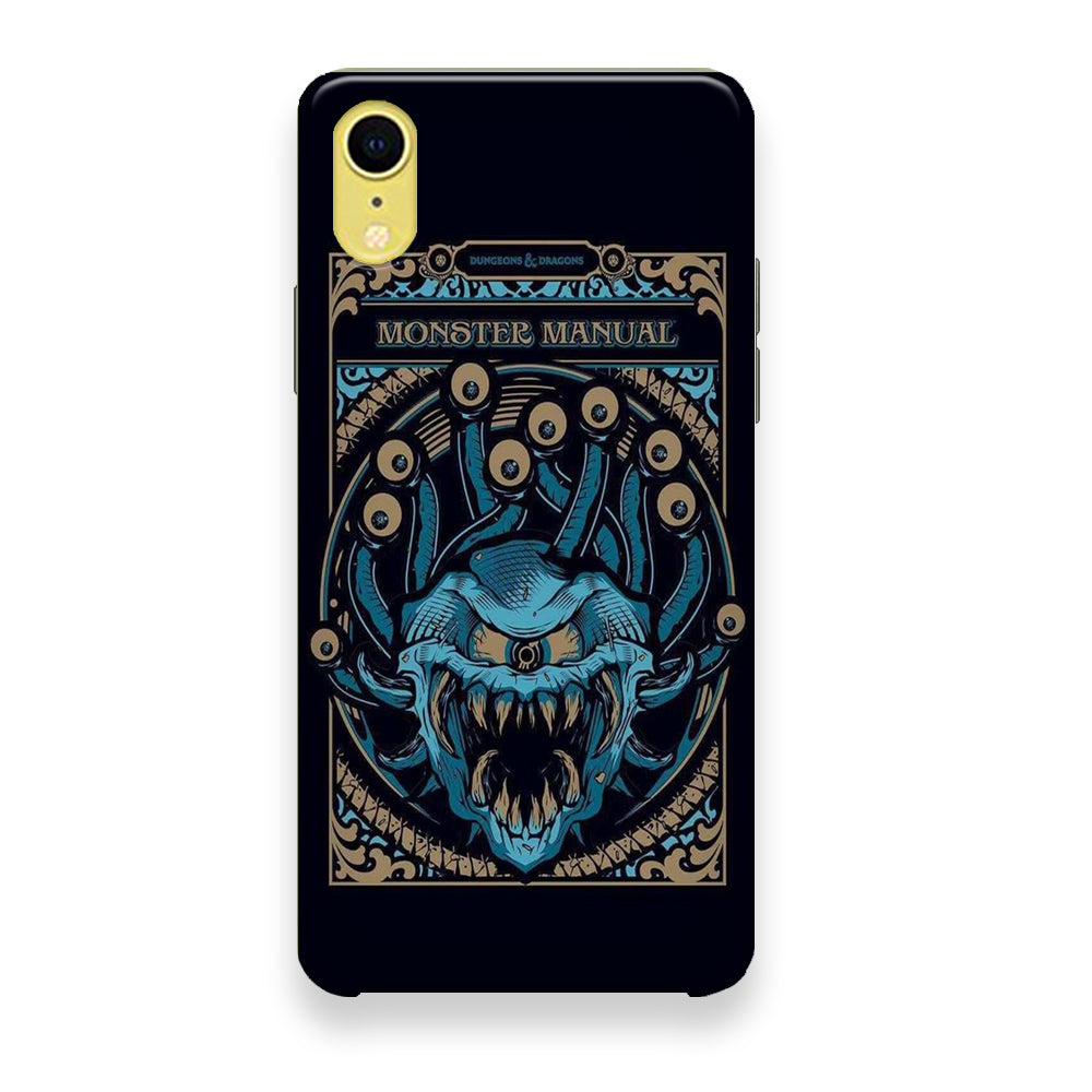 Dungeons & Dragon Monster Card iPhone XR Case