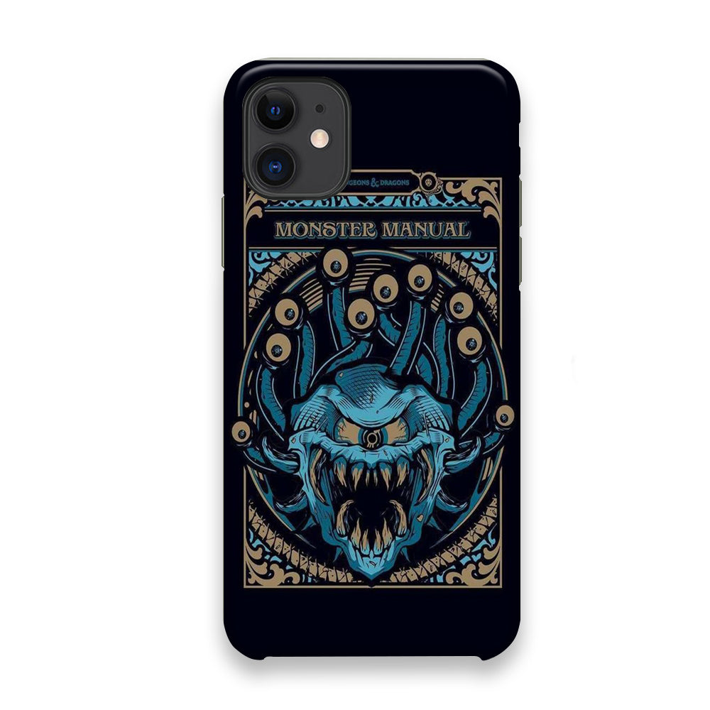 Dungeons & Dragon Monster Card iPhone 11 Case