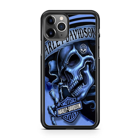 Harley Davidson Girl Skull iPhone 11 Pro Case