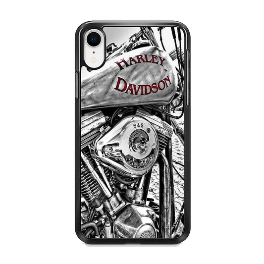 Harley Davidson Silver Tour Classic Wall iPhone XR Case