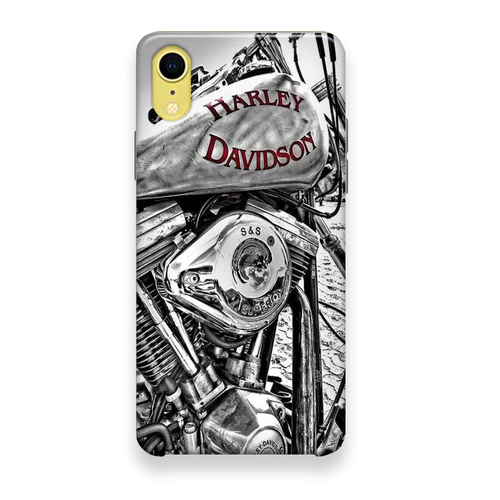 Harley Davidson Silver Tour Classic Wall iPhone XR Case