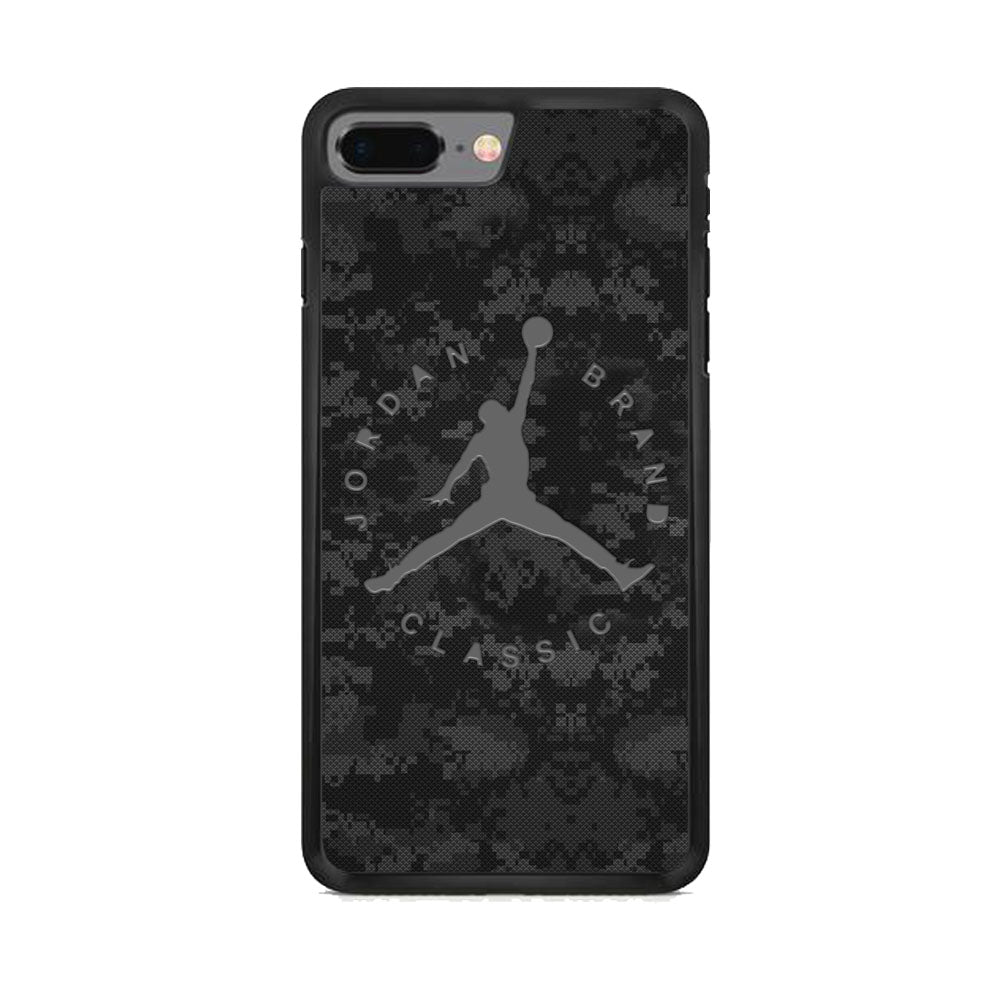 Jordan Black Pixel Camo iPhone 8 Plus Case