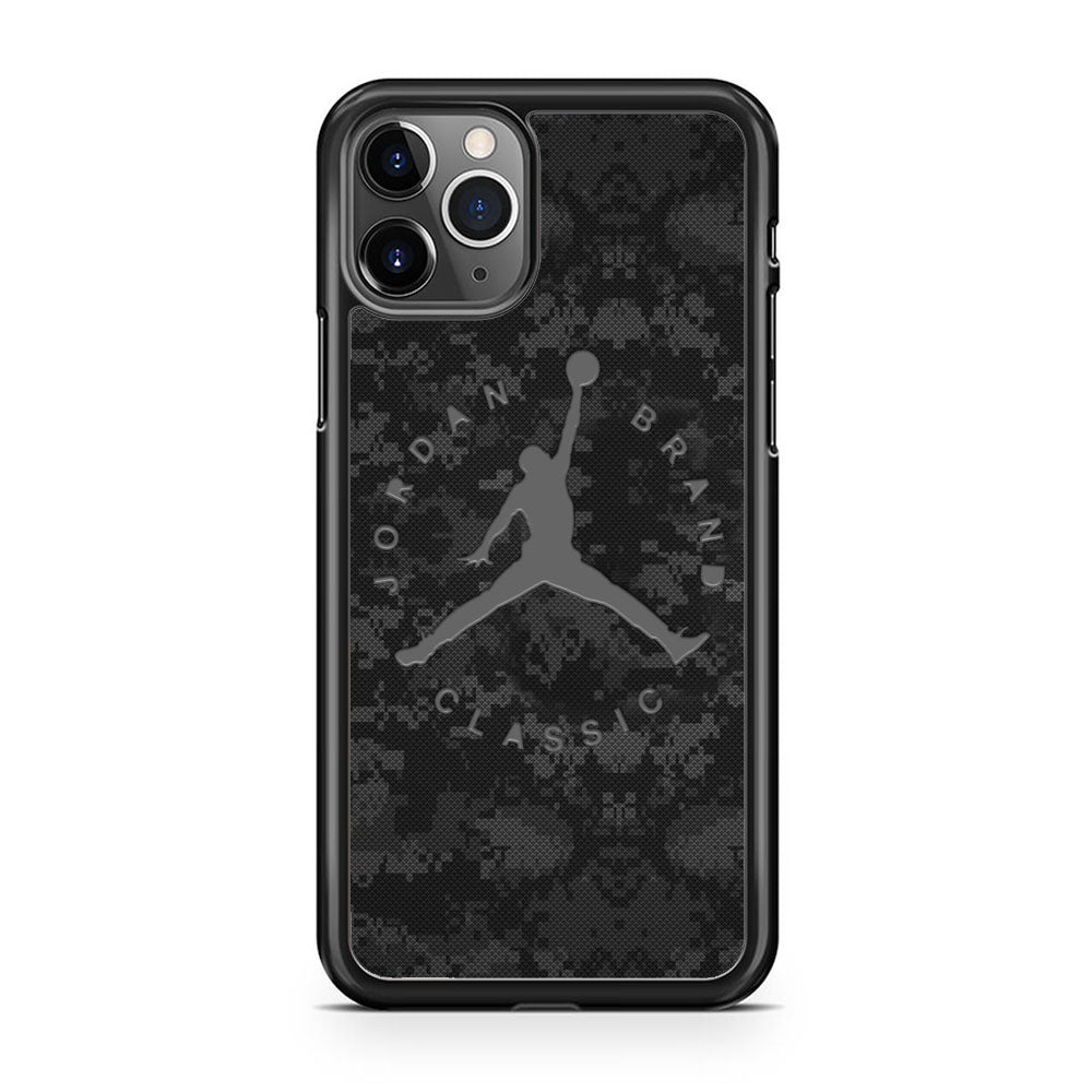 Jordan Black Pixel Camo iPhone 11 Pro Case