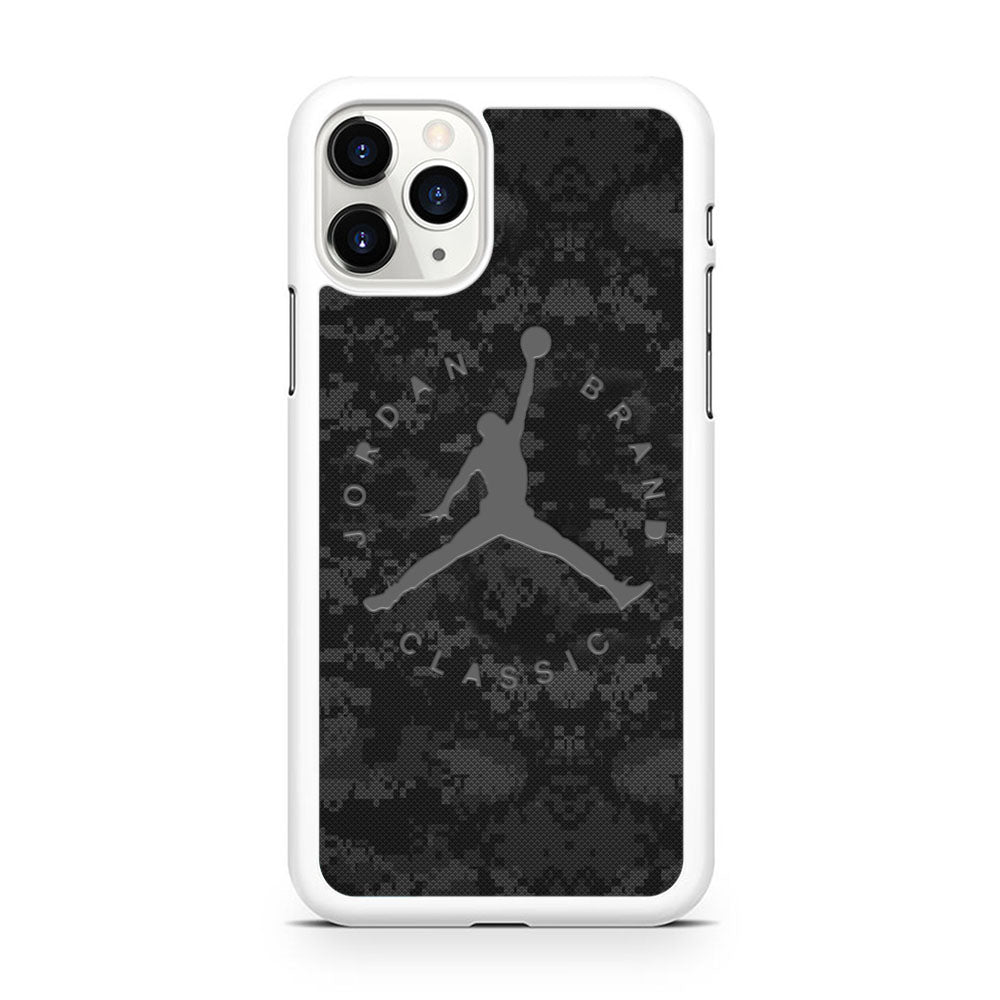 Jordan Black Pixel Camo iPhone 11 Pro Case