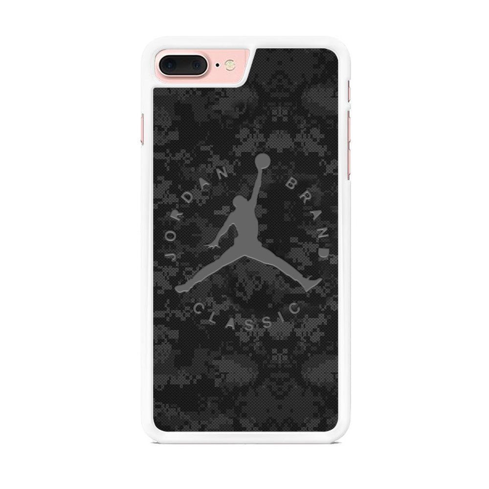 Jordan Black Pixel Camo iPhone 8 Plus Case