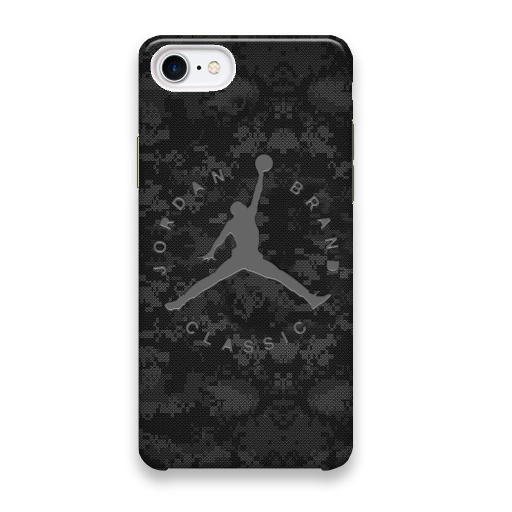 Jordan Black Pixel Camo iPhone 7 Case