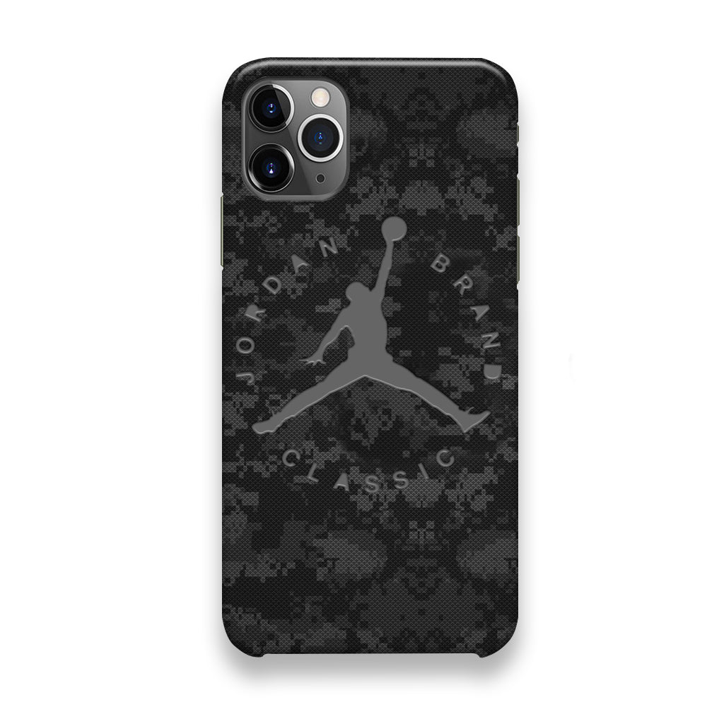 Jordan Black Pixel Camo iPhone 12 Pro Max Case