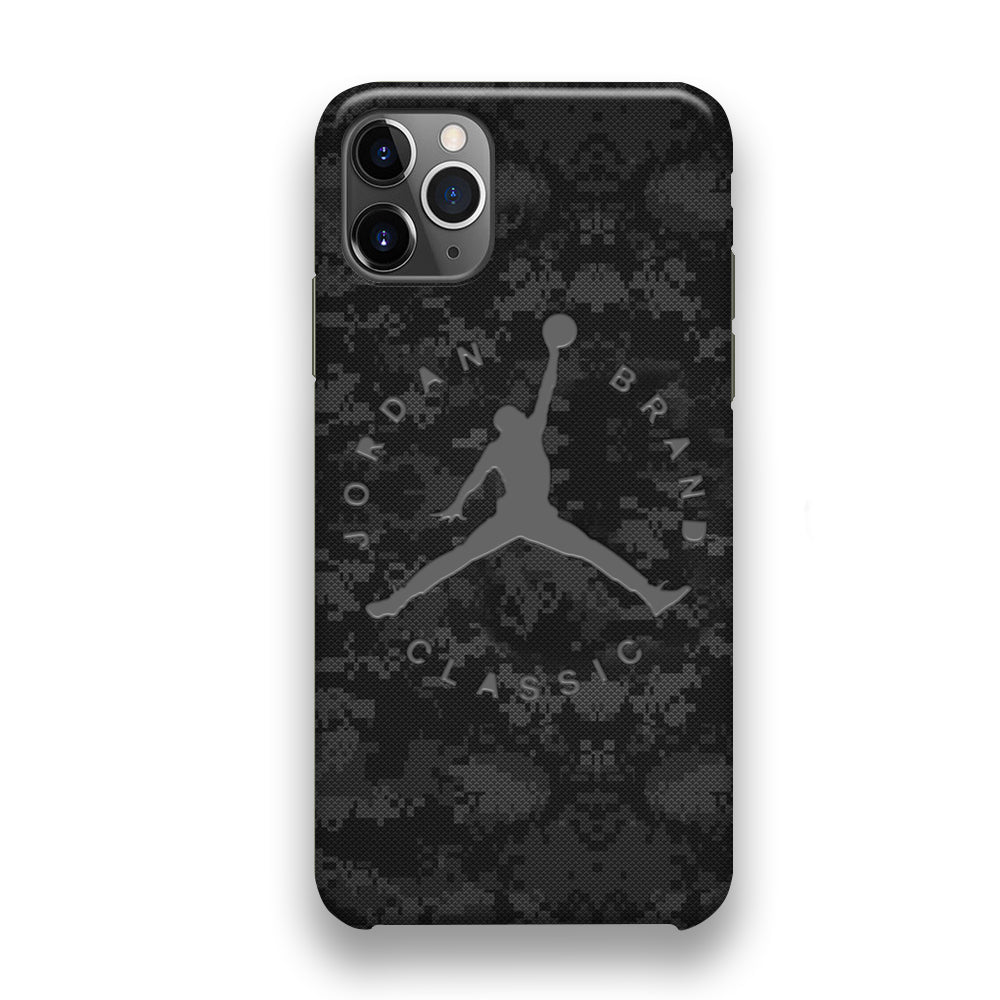 Jordan Black Pixel Camo iPhone 11 Pro Case