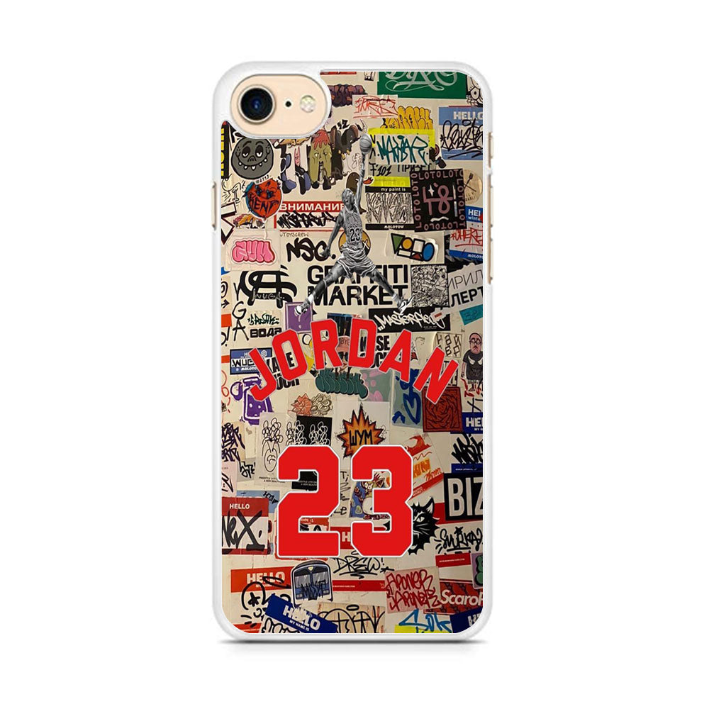 Jordan Classic Icon Graph iPhone 8 Case