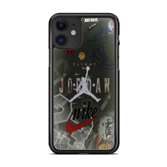 Jordan Flight Basketball Gradation iPhone 11 Case