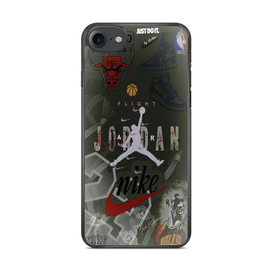 Jordan Flight Basketball Gradation iPhone 8 Case