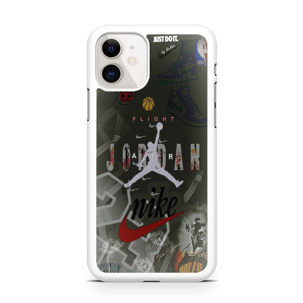 Jordan Flight Basketball Gradation iPhone 11 Case