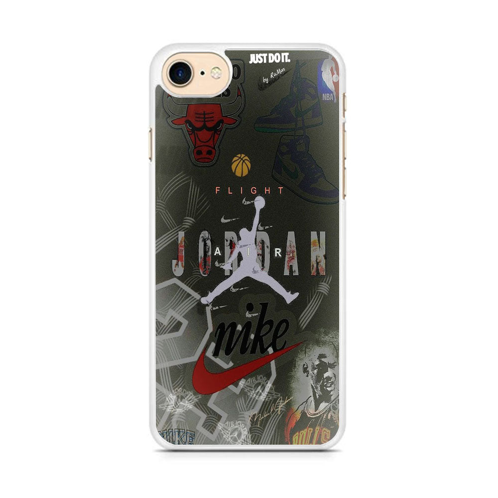 Jordan Flight Basketball Gradation iPhone 7 Case