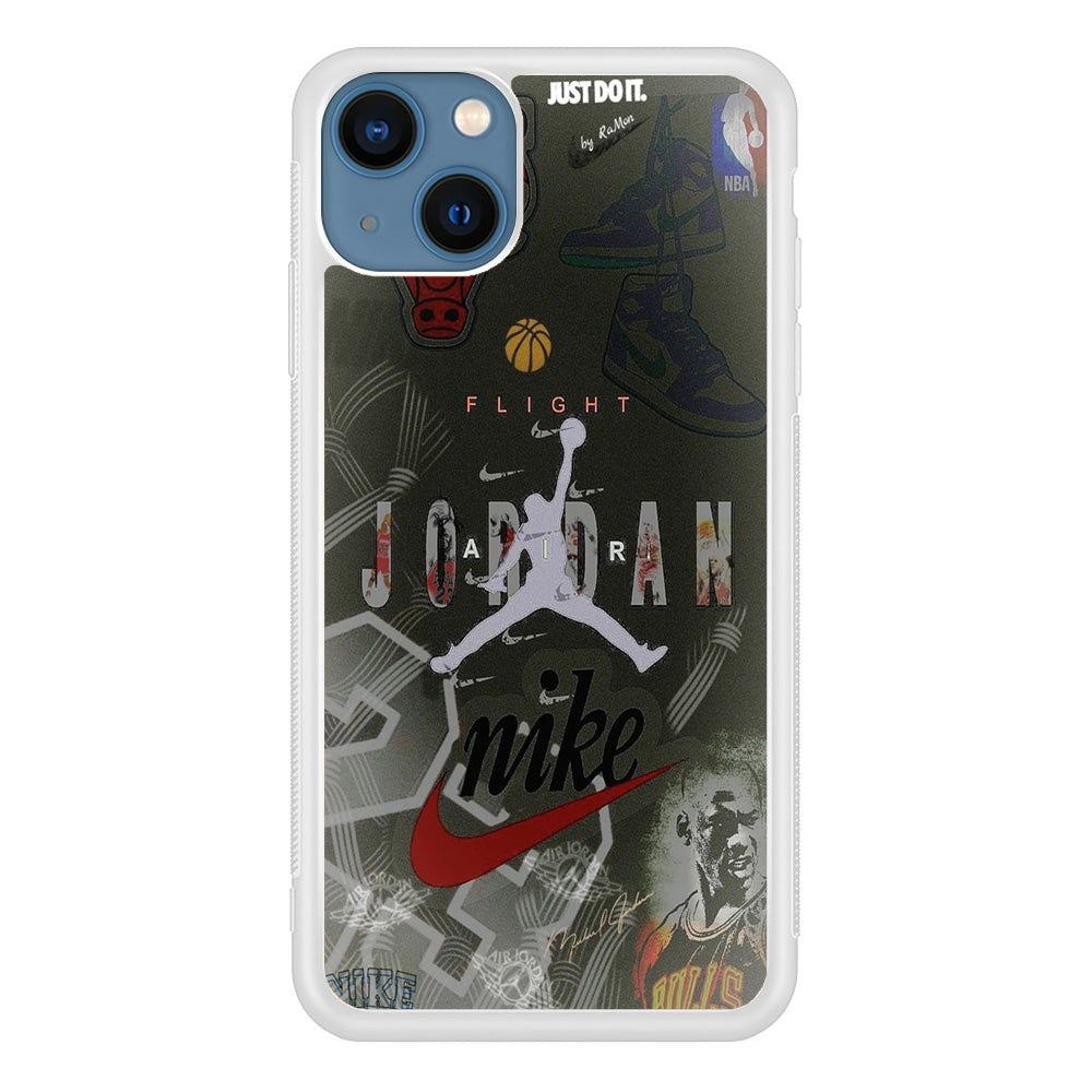 Jordan Flight Basketball Gradation iPhone 13 Case