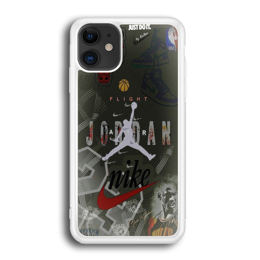 Jordan Flight Basketball Gradation iPhone 12 Case