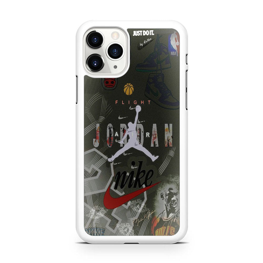 Jordan Flight Basketball Gradation iPhone 11 Pro Case