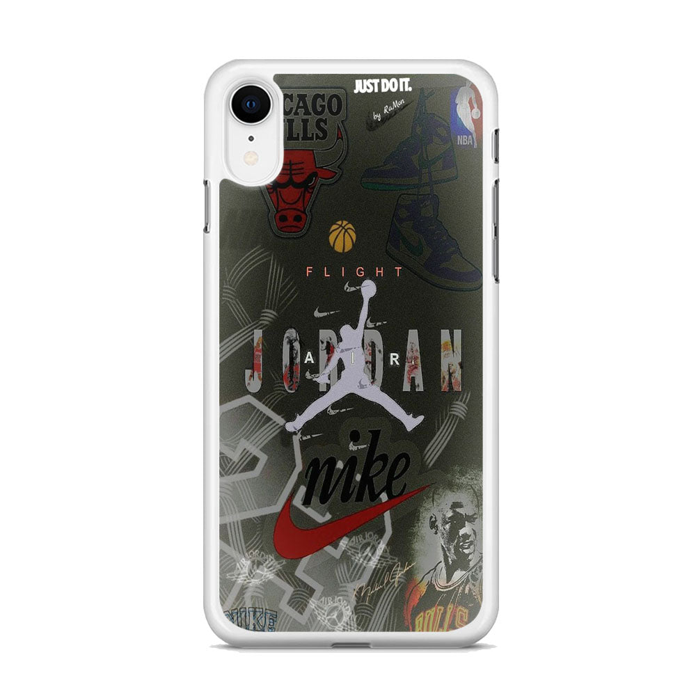 Jordan Flight Basketball Gradation iPhone XR Case