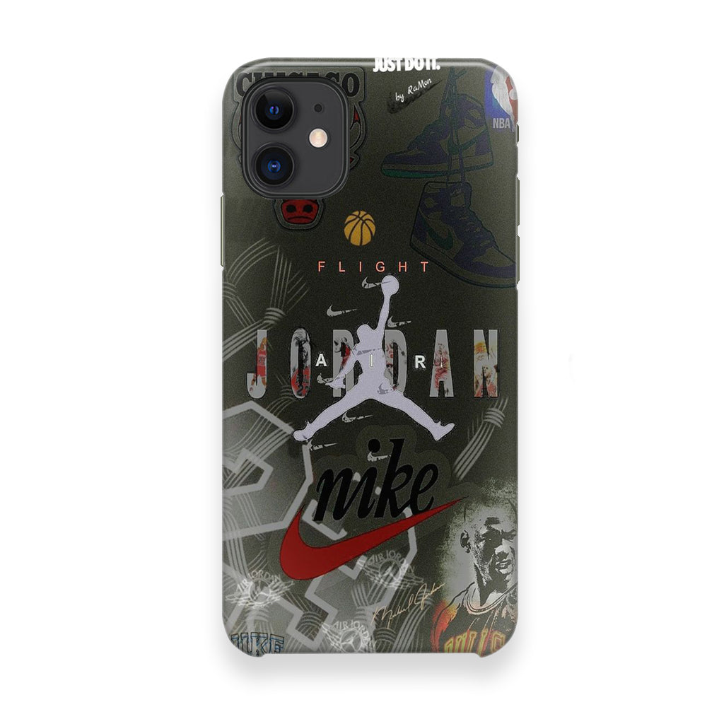 Jordan Flight Basketball Gradation iPhone 12 Case