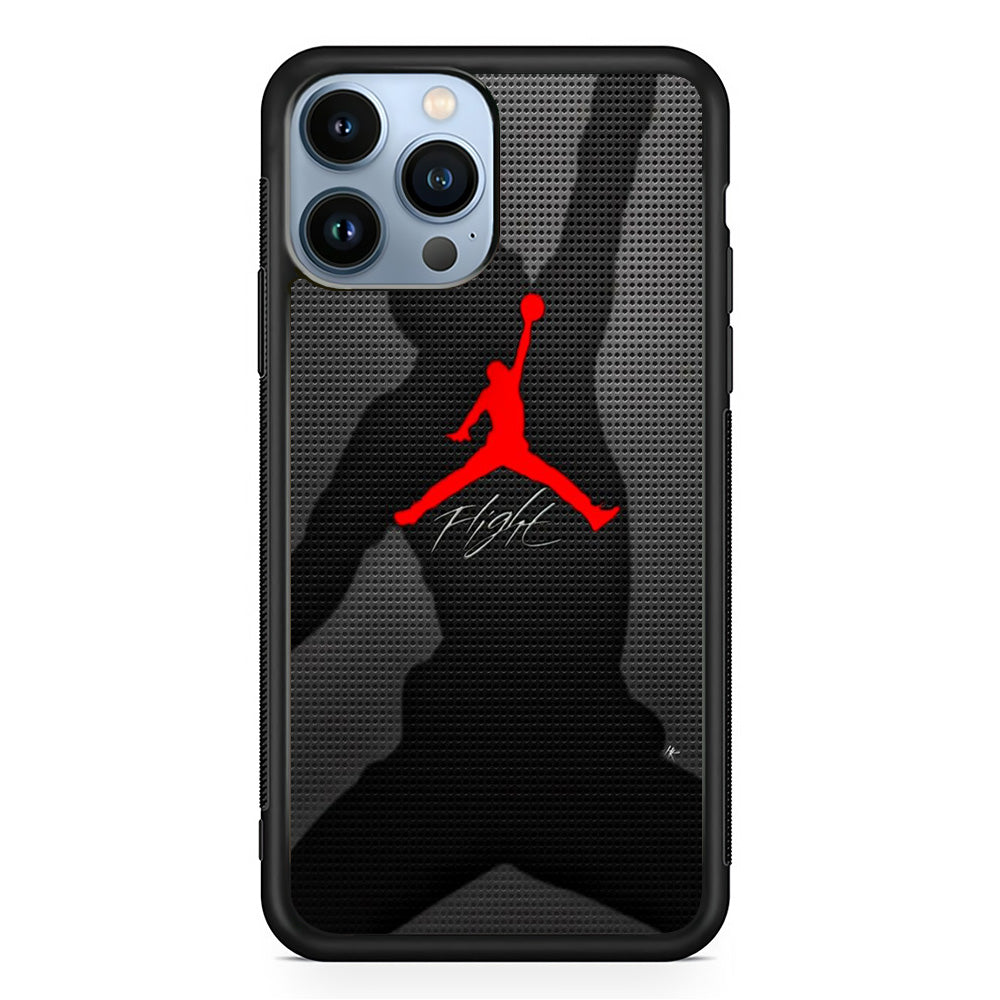 Jordan Flight Black Shadow iPhone 13 Pro Max Case