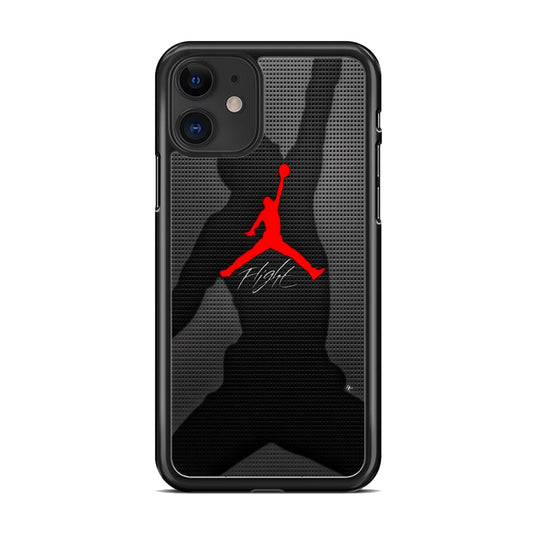 Jordan Flight Black Shadow iPhone 11 Case