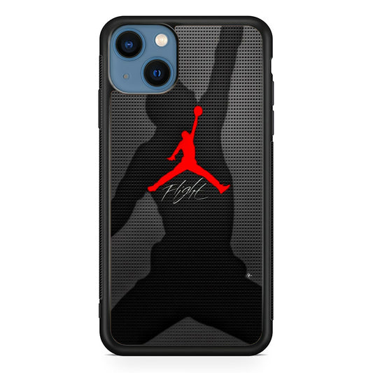 Jordan Flight Black Shadow iPhone 13 Case