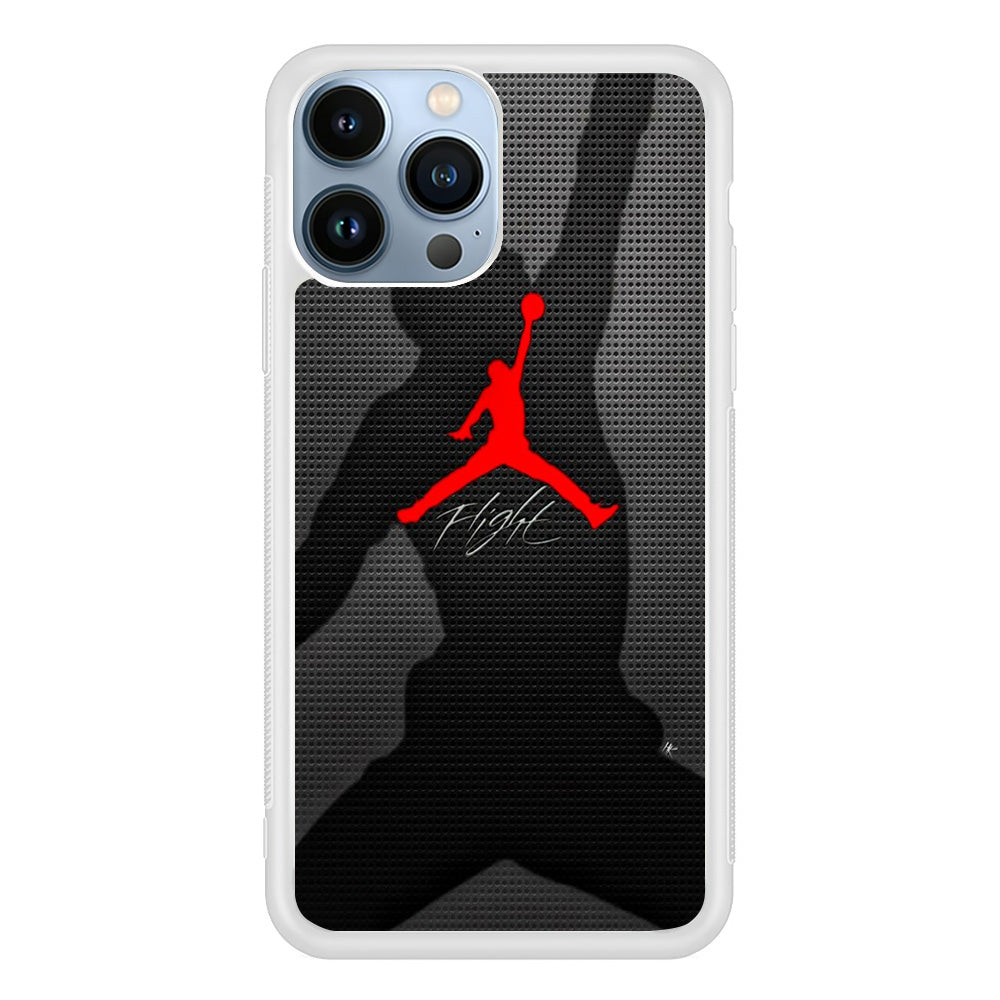 Jordan Flight Black Shadow iPhone 13 Pro Case