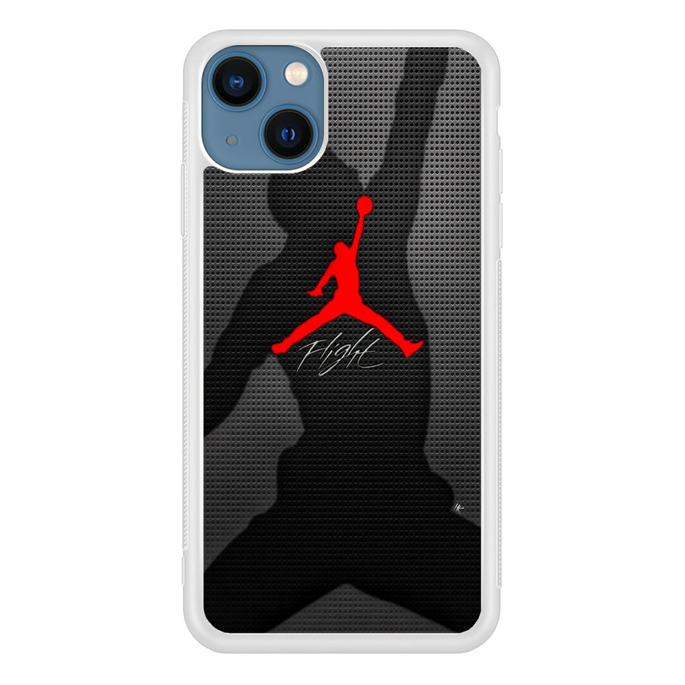 Jordan Flight Black Shadow iPhone 13 Case