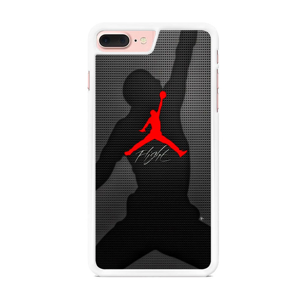 Jordan Flight Black Shadow iPhone 8 Plus Case