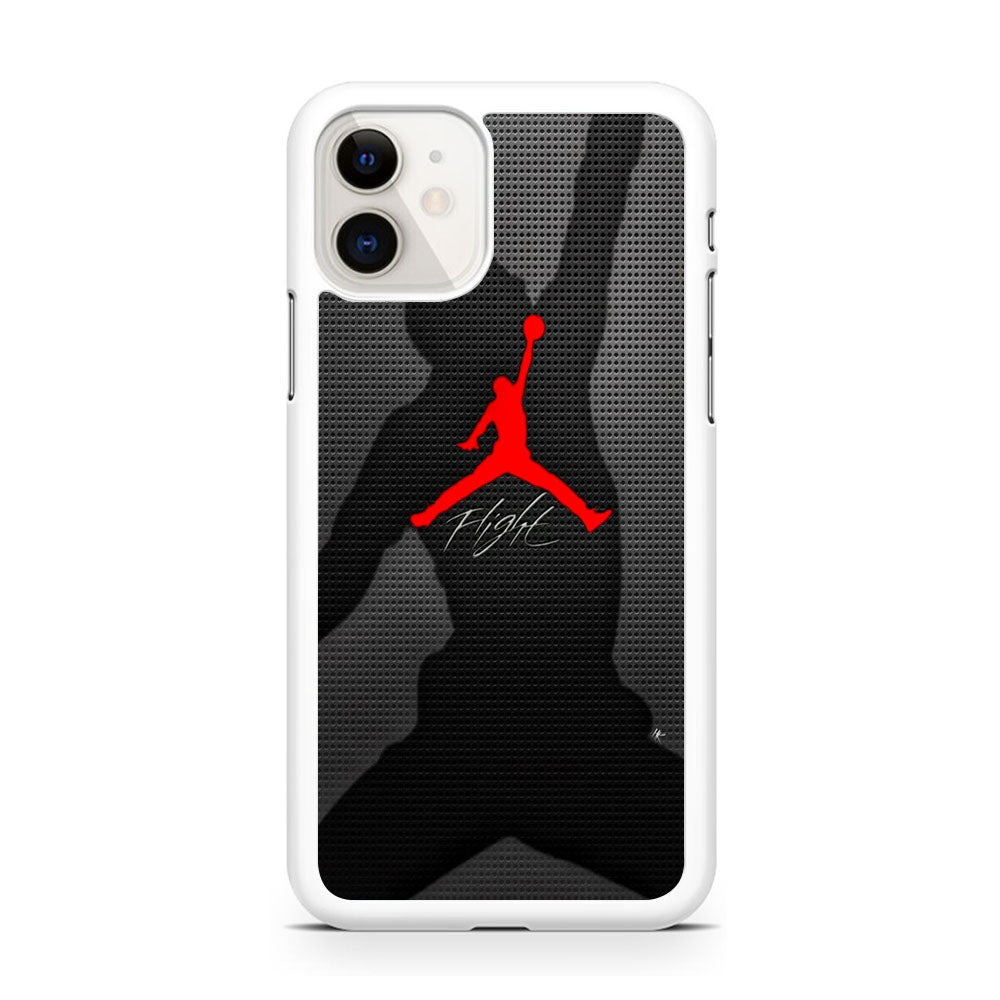 Jordan Flight Black Shadow iPhone 11 Case