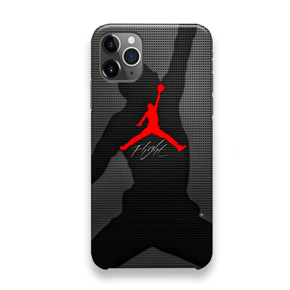 Jordan Flight Black Shadow iPhone 12 Pro Max Case